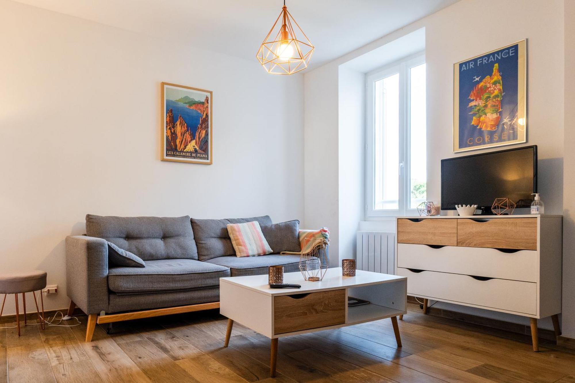 Duplex En Plein Centre Apartment Propriano  Luaran gambar